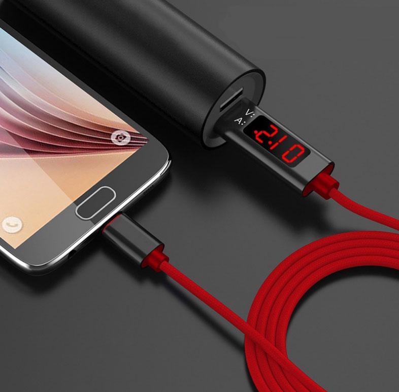 Unveil the Mystery of Charge & Sync  - USB Cable with LED Display
