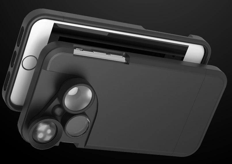 4-in-1 Lens Protective Phone Case for iPhone