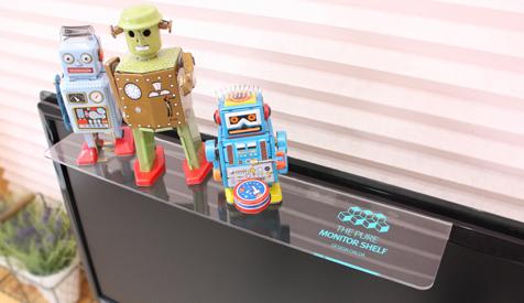 The Computer Monitor Message Board & Desk Organizer for a Clutter-Free Life