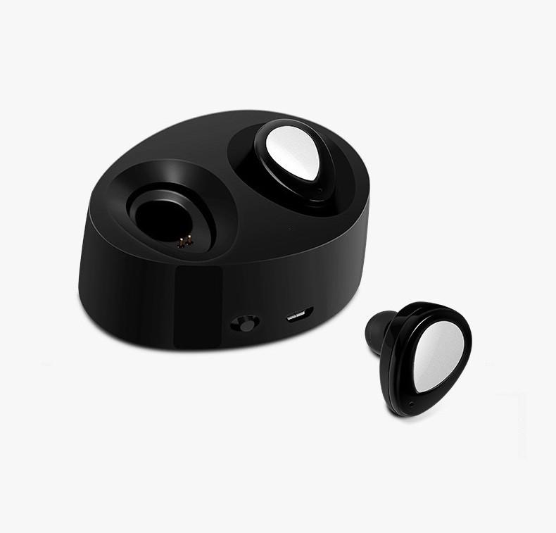 The Real Dual Channel Stereo In-Ear Wireless Earbuds with Charging Case