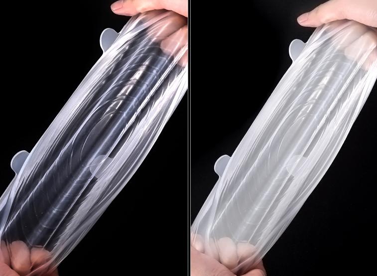 Seal Tight, Fit Well and Stretch Easily - Reusable Food Grade Silicone Lids
