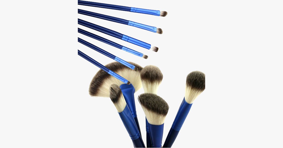 Ocean Blue 24 Piece Brush Set