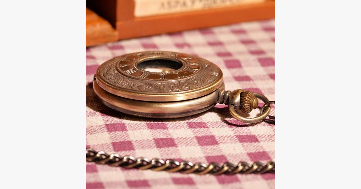 Vintage Gold Half Hunter Pocket Watch