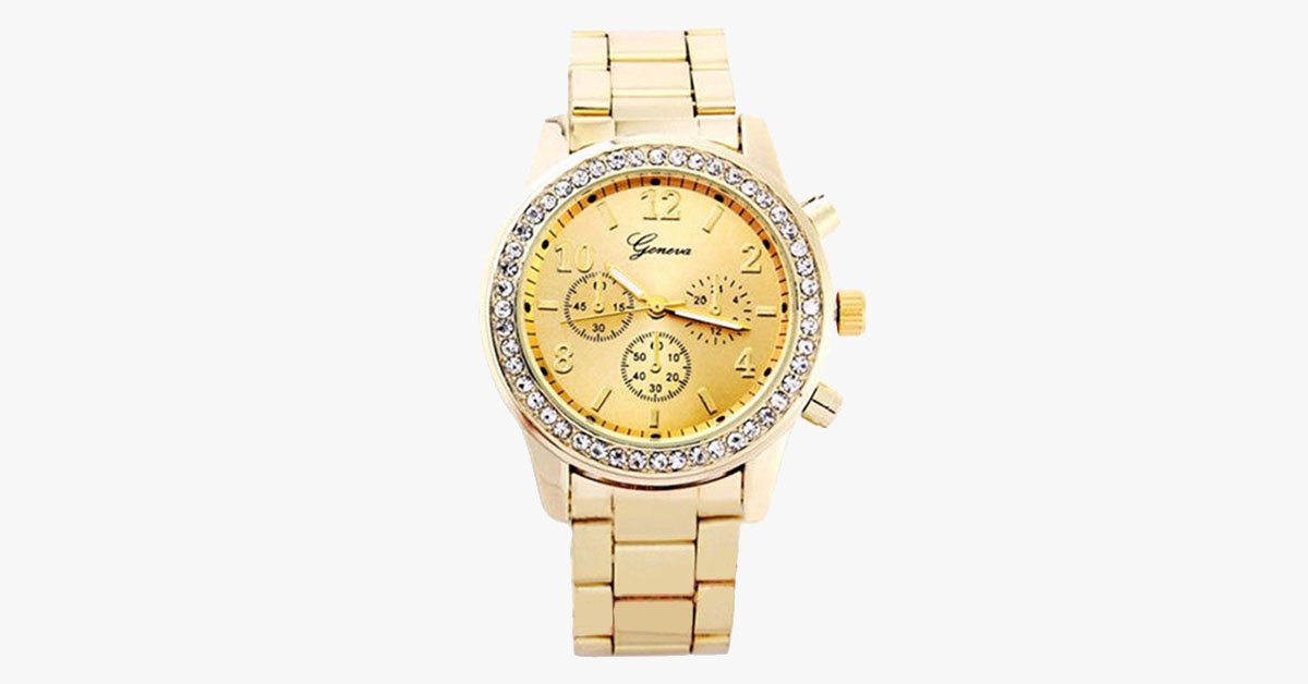 Classic Gold Watch – Turn Time in Your Favor!