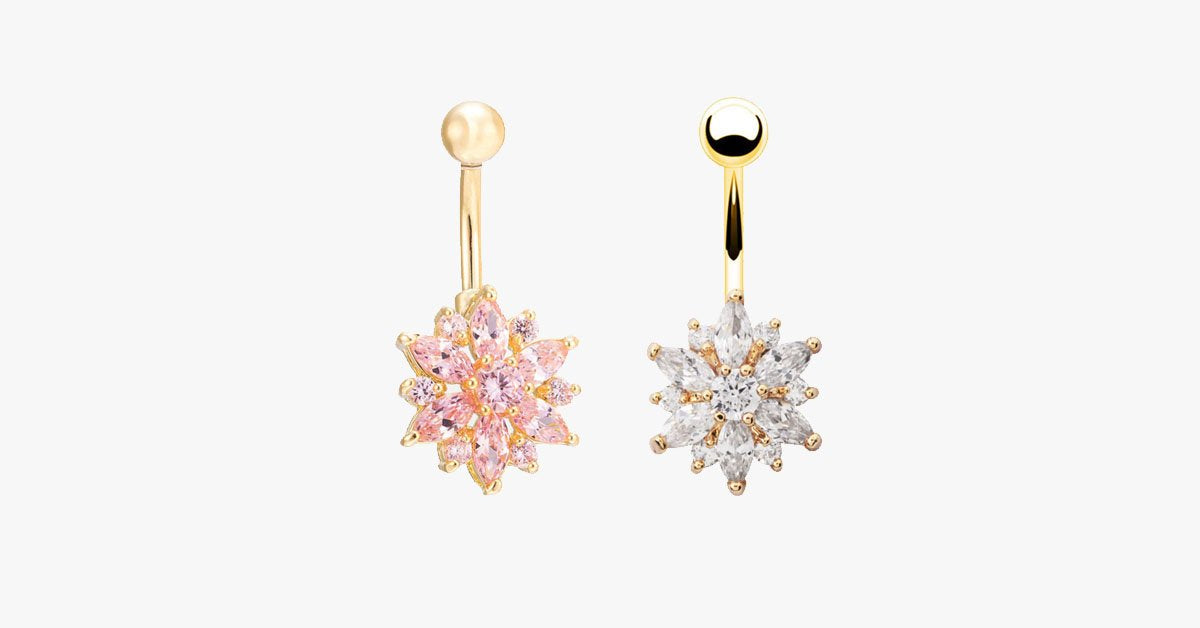 Dangle Navel Belly Button Ring