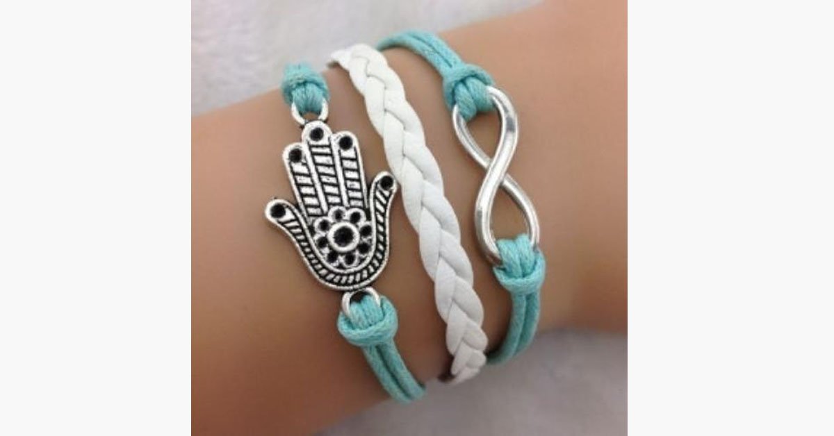 Infinity Hand Bracelet