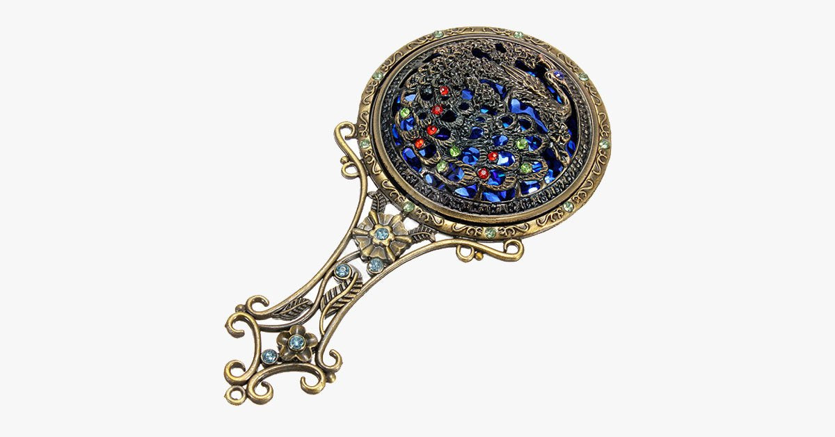 Royal Style Hair Comb & Mirror – Add Vintage Style to Your Collection