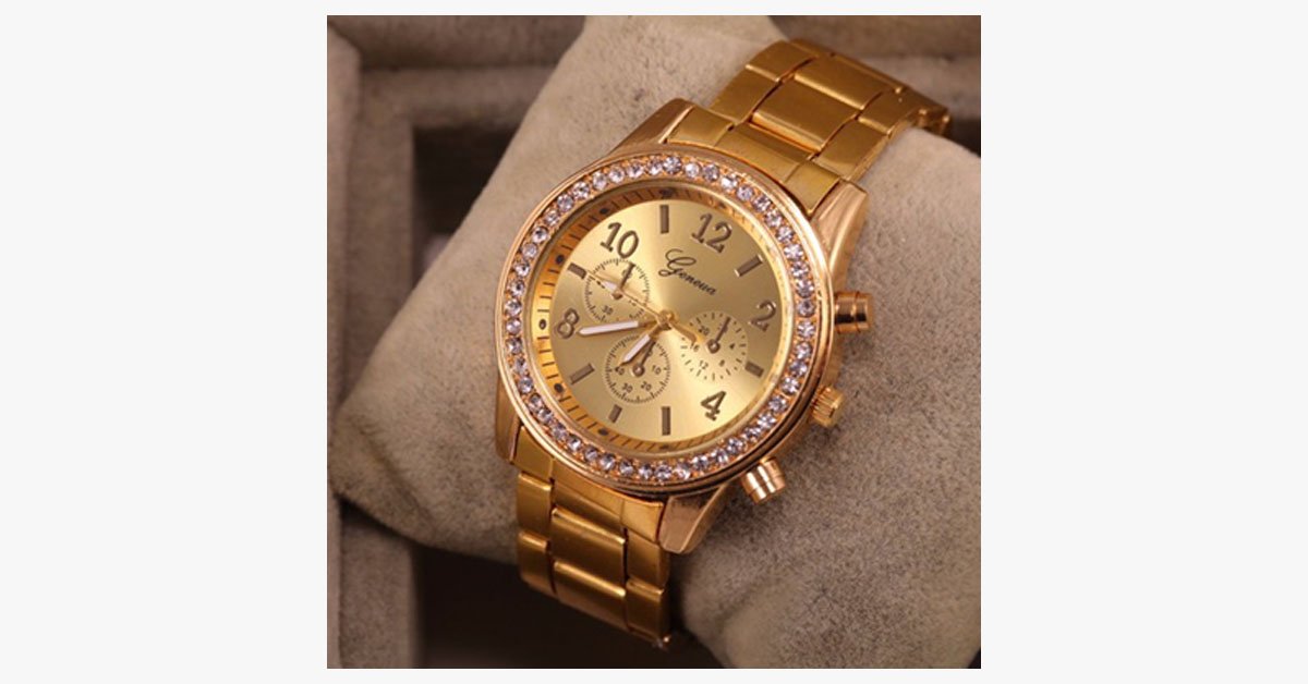 Classic Gold Watch – Turn Time in Your Favor!