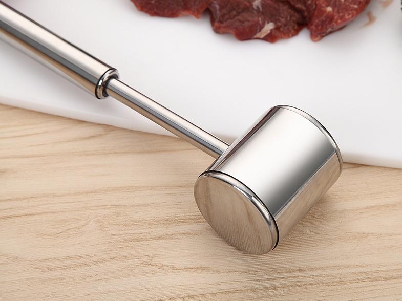 Stainless Steel Meat Tenderizer For Tenderizing Steak, Chicken & Lamb
