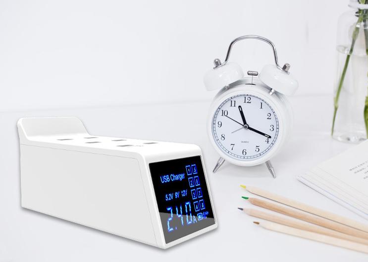 Be an Insider - 6-port QC 3.0 Fast Charge Station with Digital Display