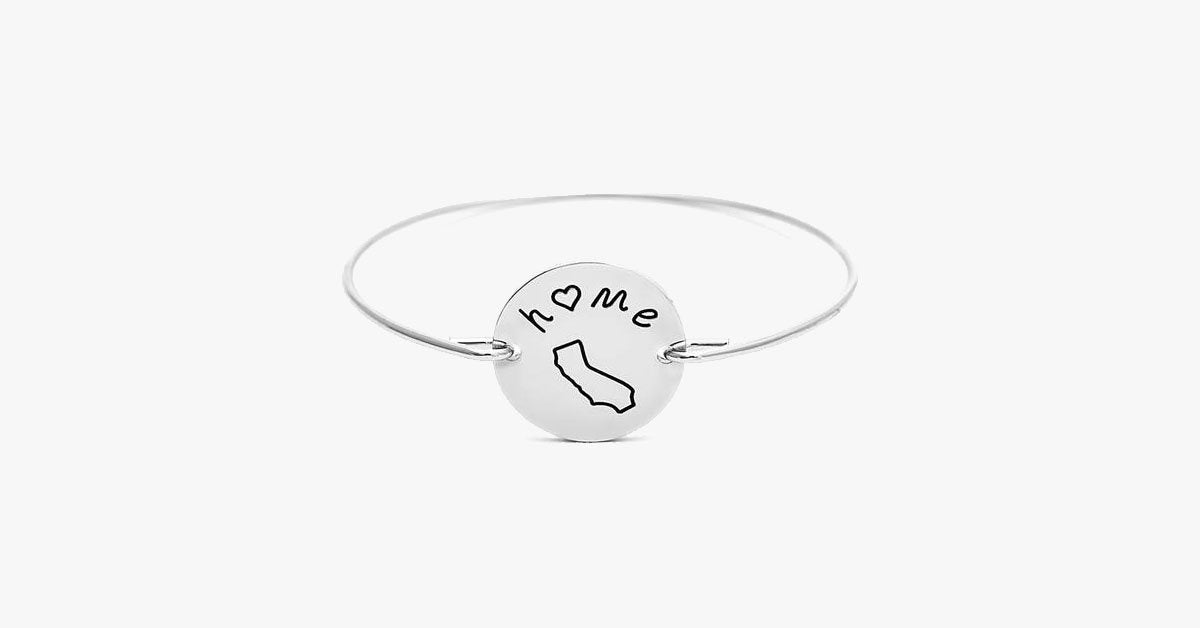 California is Home Bangle