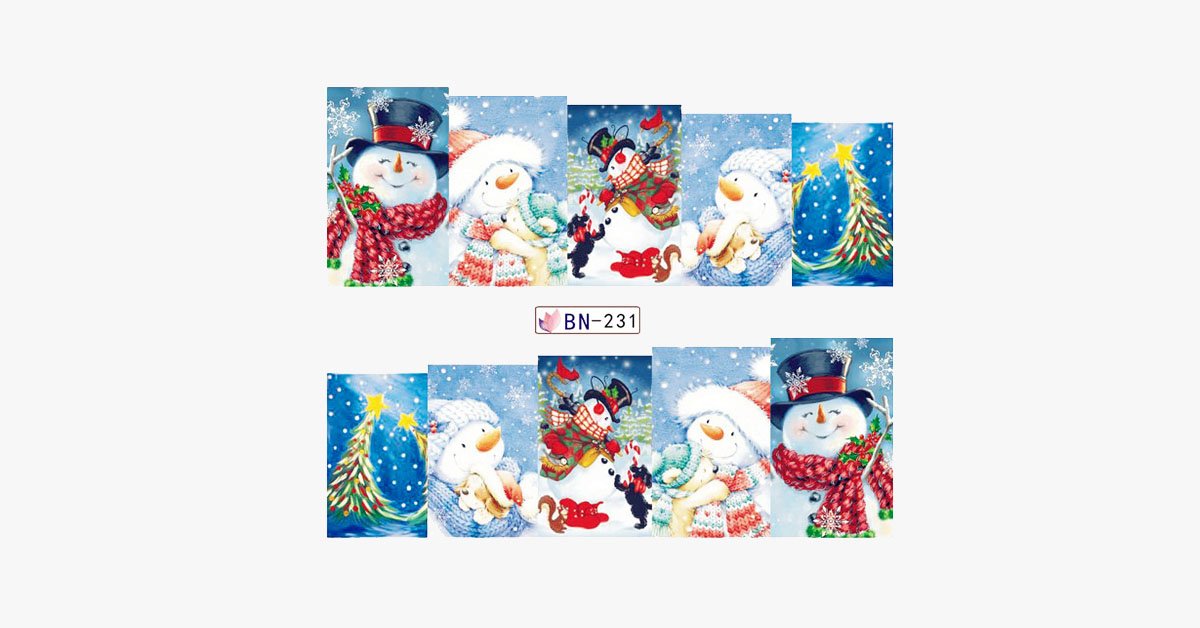 Christmas Nail Stickers