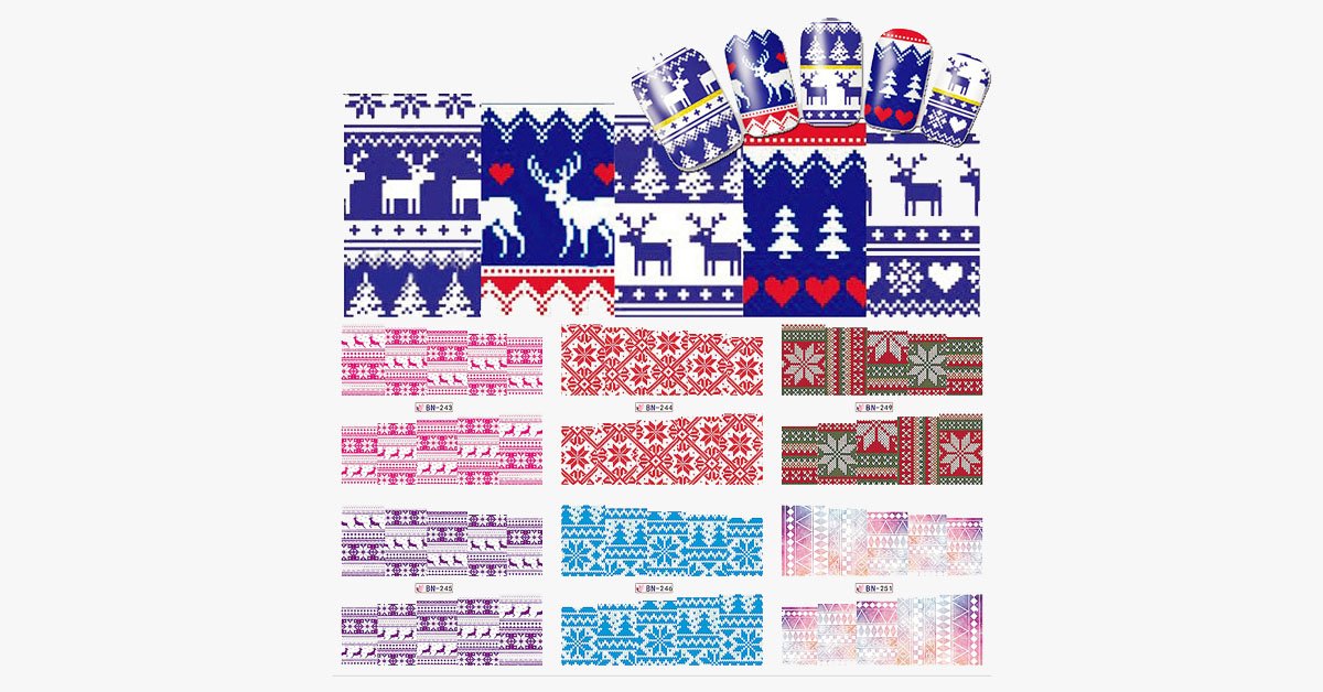 Christmas Nail Stickers
