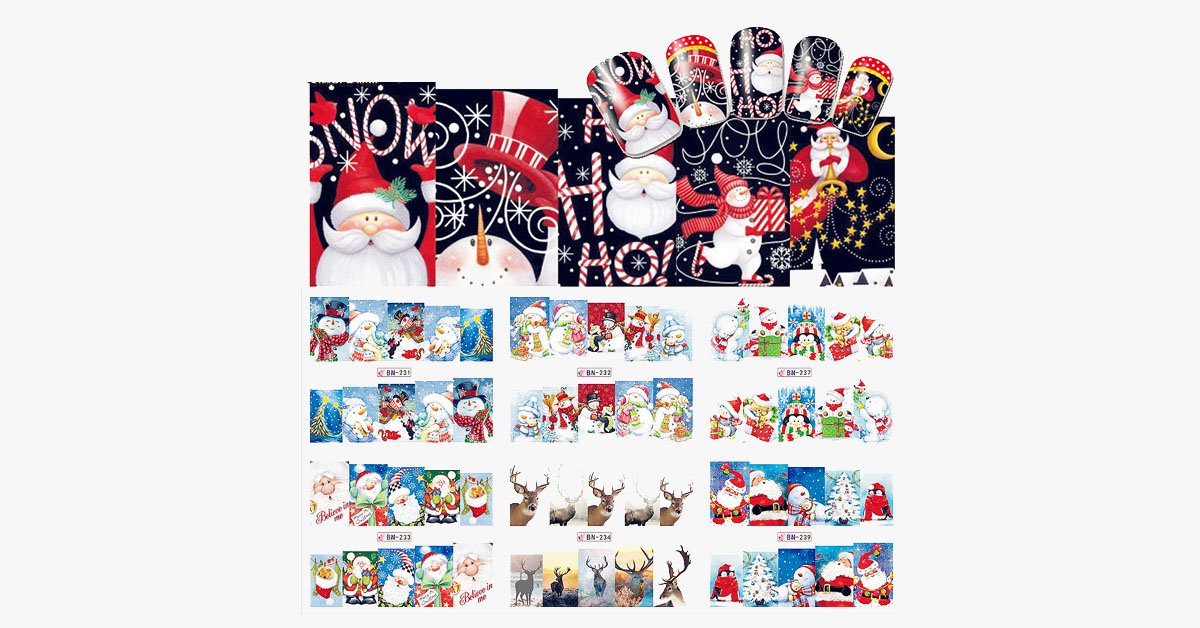 Christmas Nail Stickers