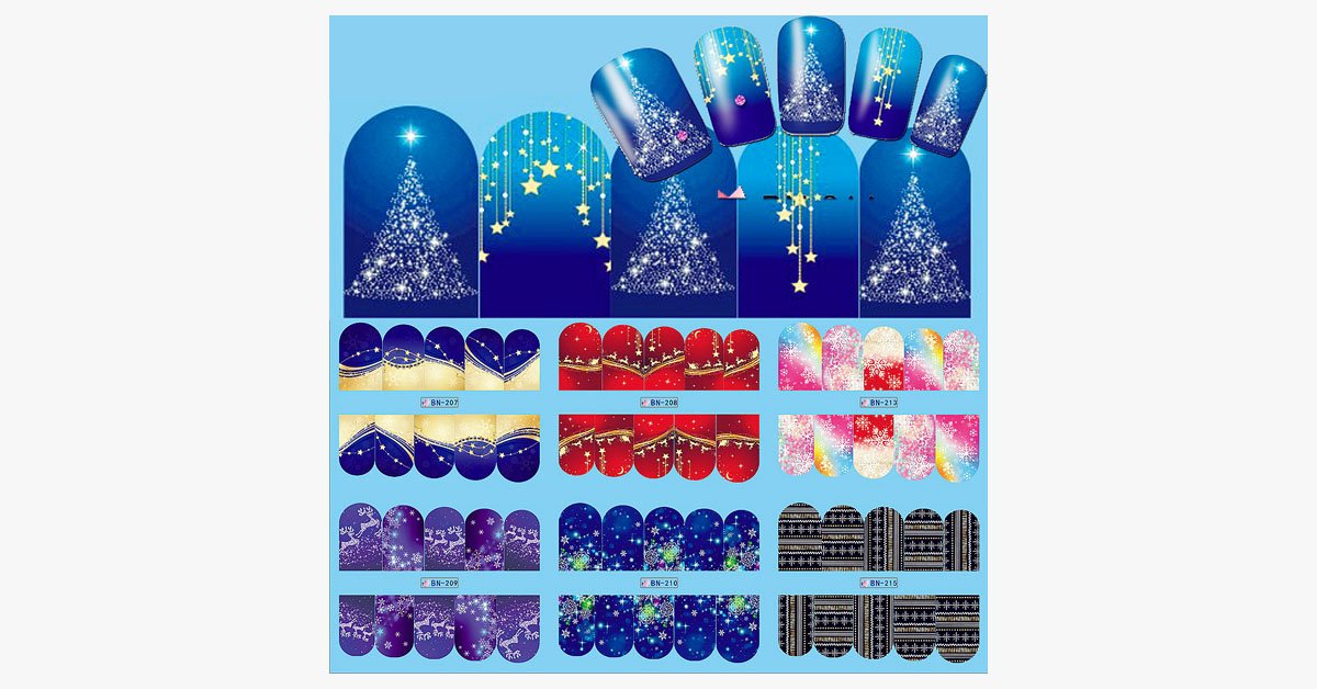 Christmas Nail Stickers