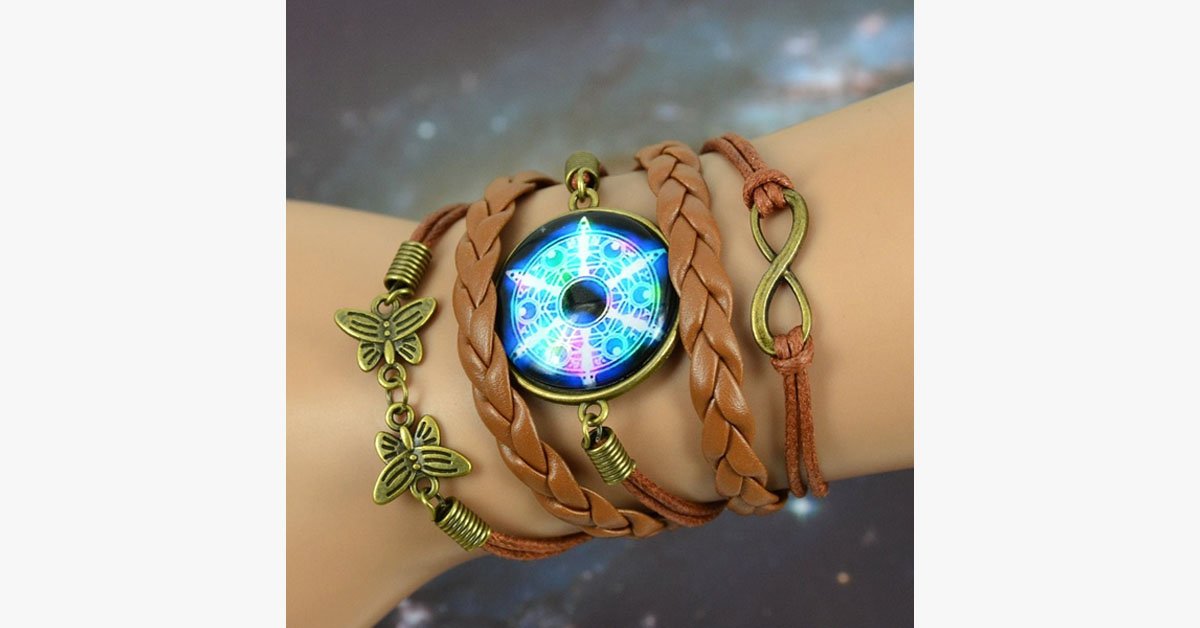 Vintage Inspired Boho Starry Moon Bracelet