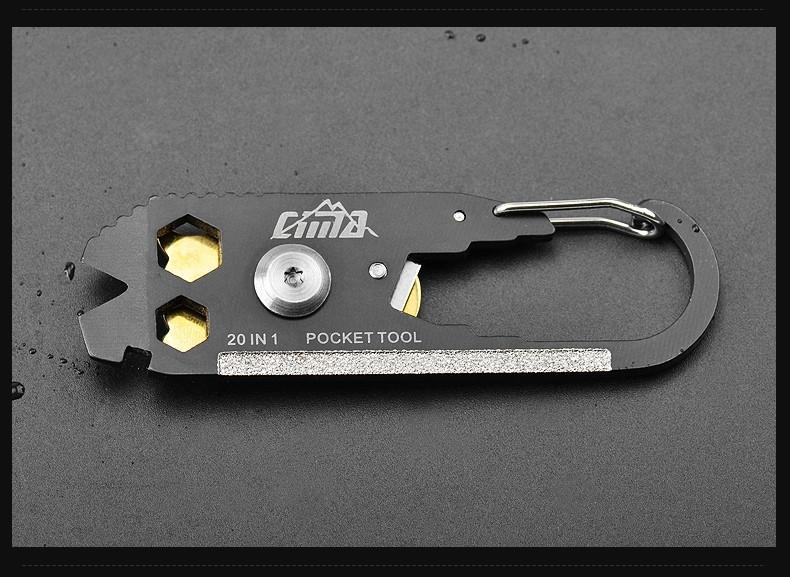 The World's Most Convenient 20-in-1 Pocket Tool