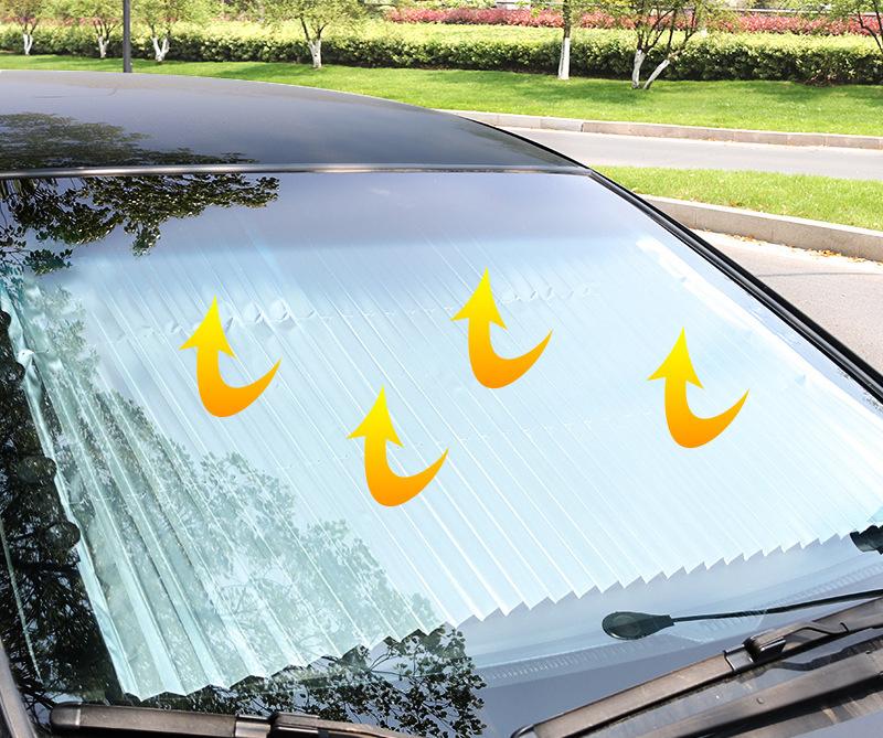 Retractable Car Windshield Shade: Fits Almost Every Car