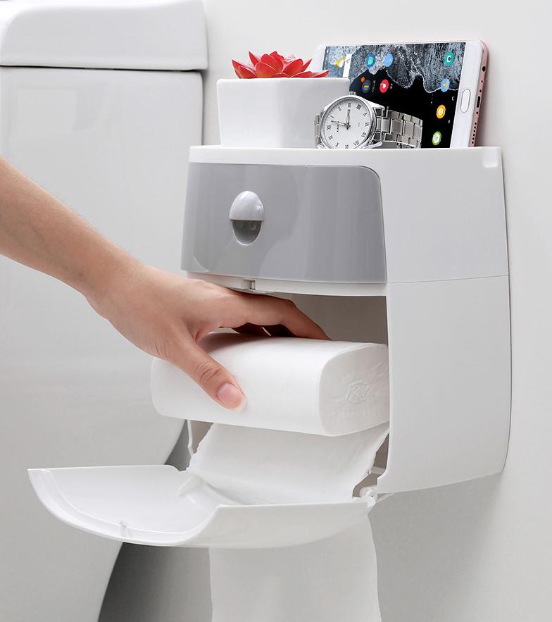 Magic Box For All You Need In Toilet --Toilet Paper Holder