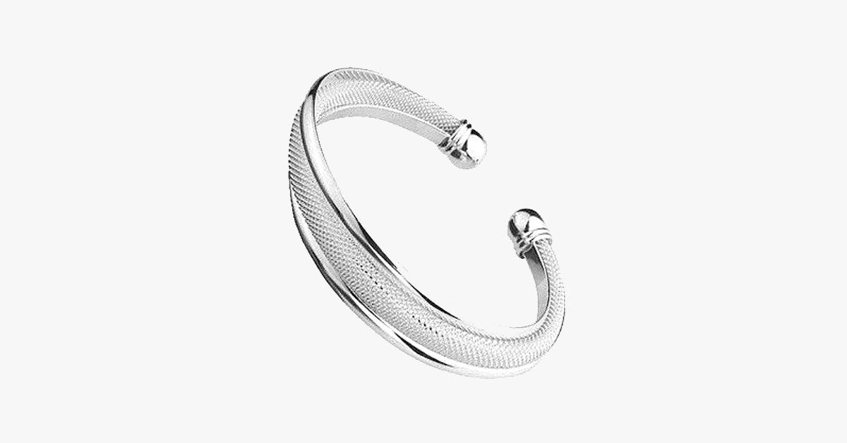 Silver Knot Bangle