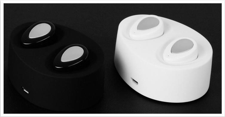 The Real Dual Channel Stereo In-Ear Wireless Earbuds with Charging Case