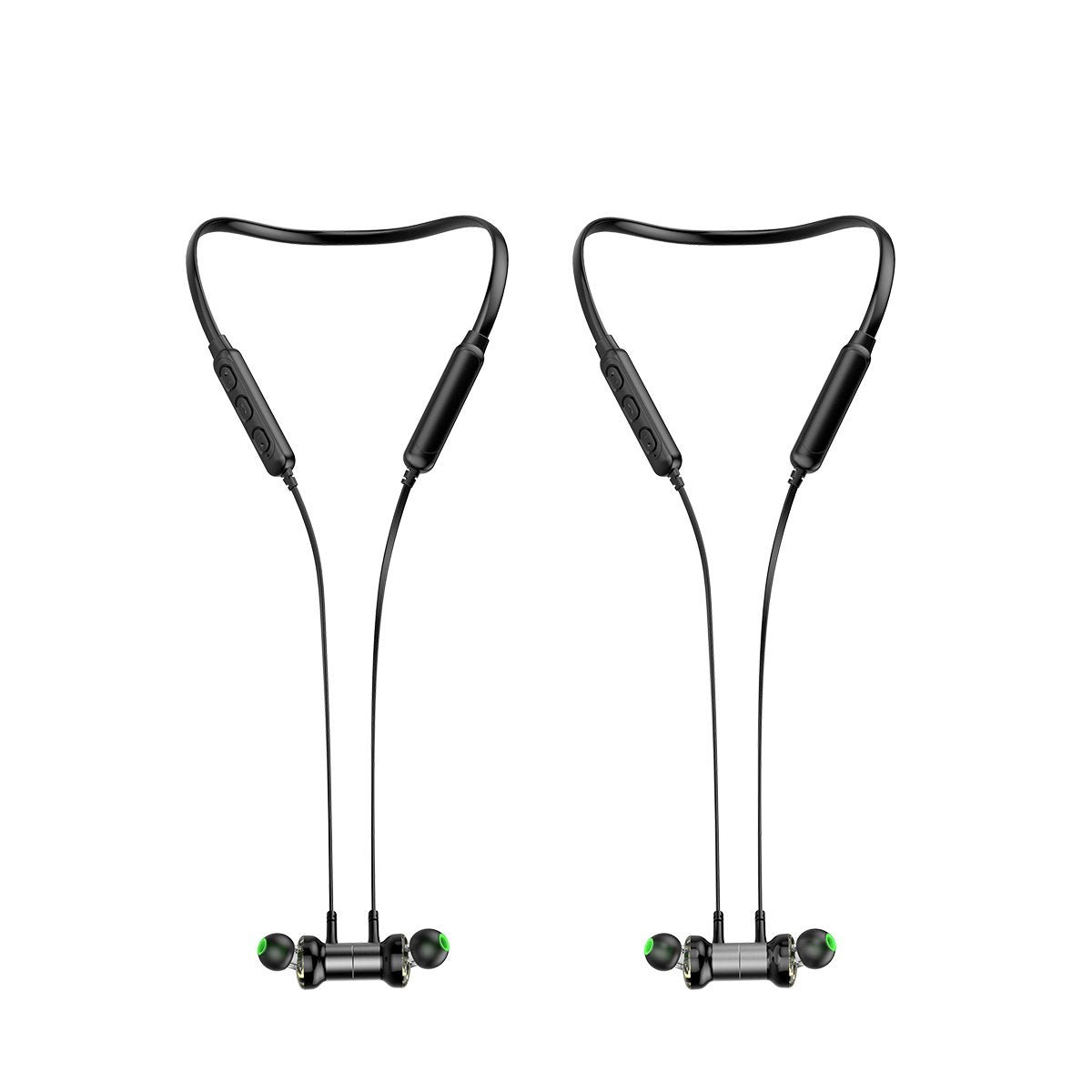 Fuel up Your Workouts with Dual-dynamic-and-balanced-armature-driver Bluetooth Sport Earphones