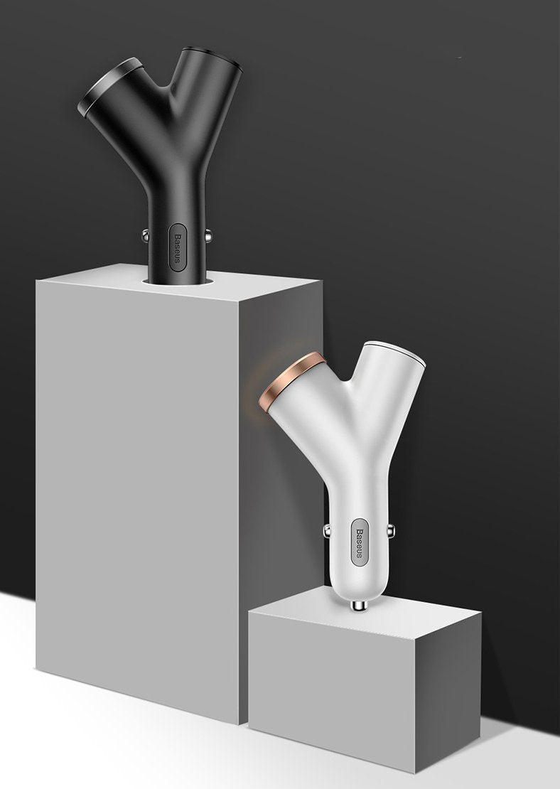 2-in-1 Car Charger & Cigarette Lighter Socket Made to Be Best Driving Companion