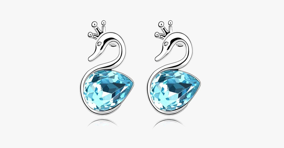 Swan Pendant set