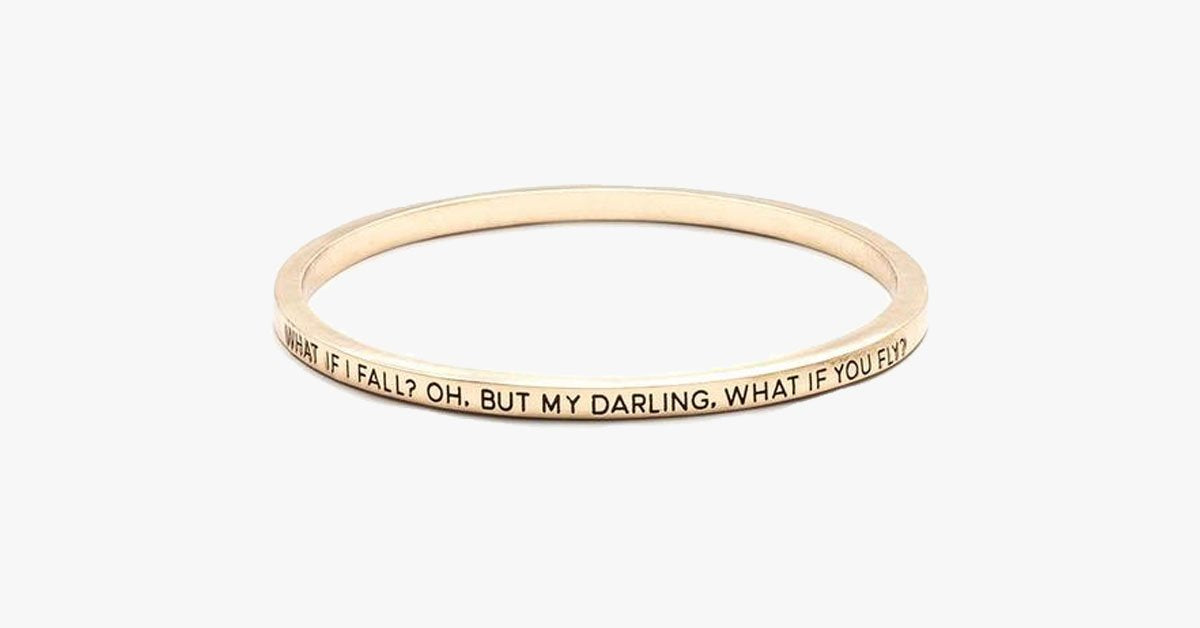 What If I Fall Bangle