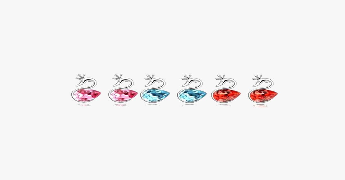 Swan Pendant set