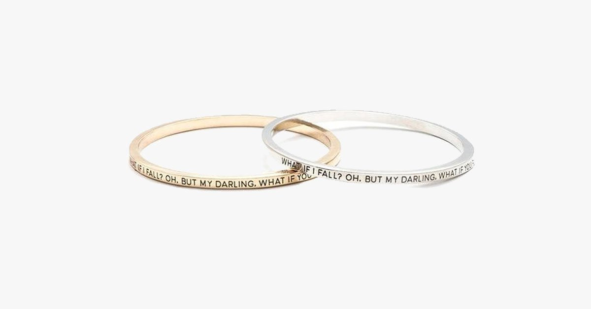 What If I Fall Bangle