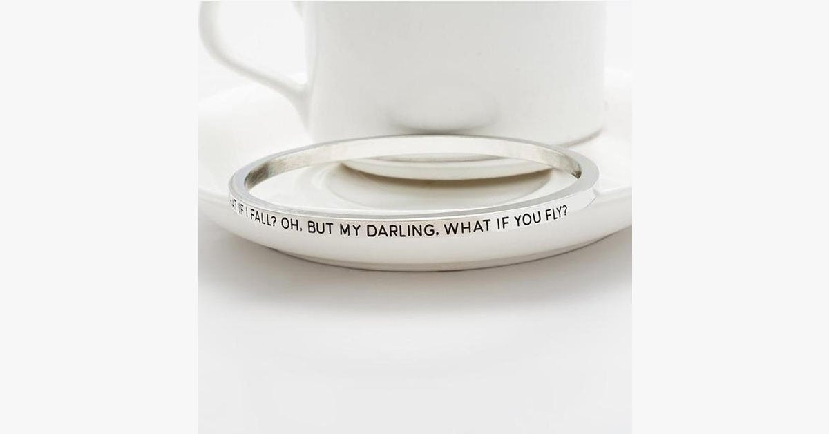 What If I Fall Bangle