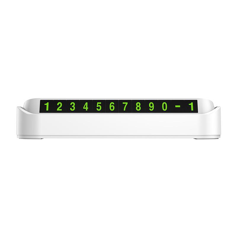 Universal Temporary Parking Card - Leave Your Phone Number When Necessary
