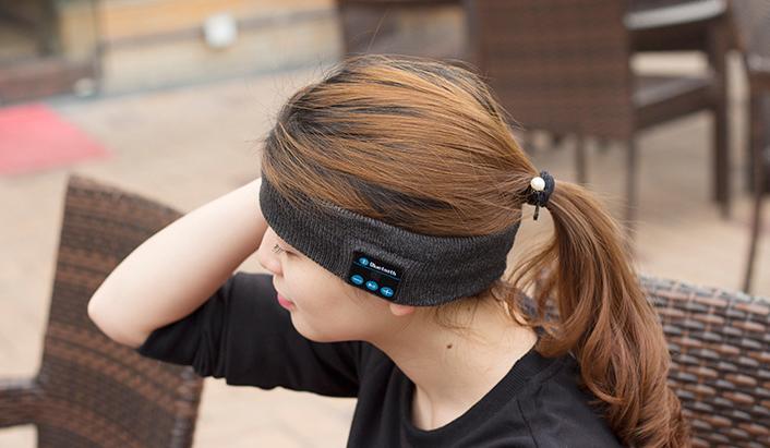 Coolest Wireless Bluetooth Headband For Music Runners
