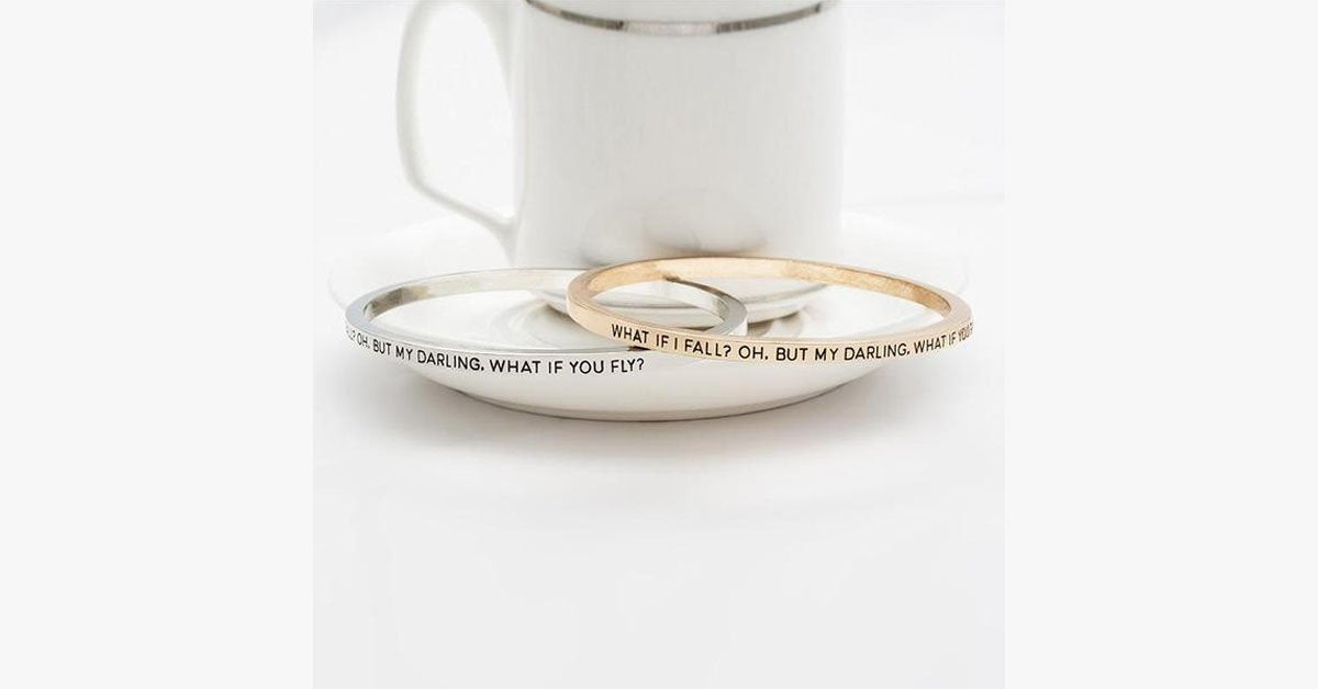 What If I Fall Bangle