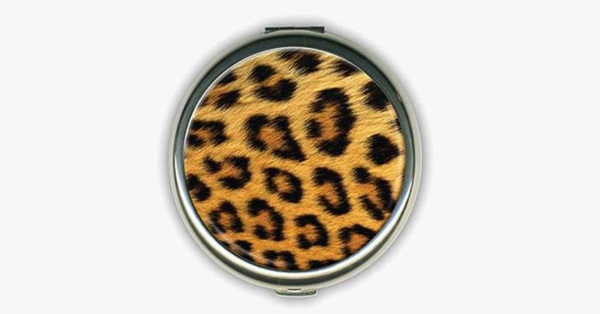 Safari Print Pocket Mirror