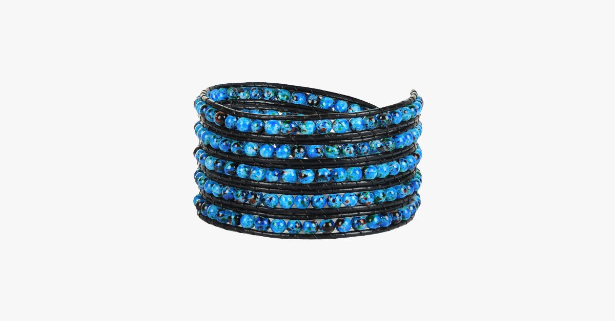 Deep Ocean Wrap Bracelet
