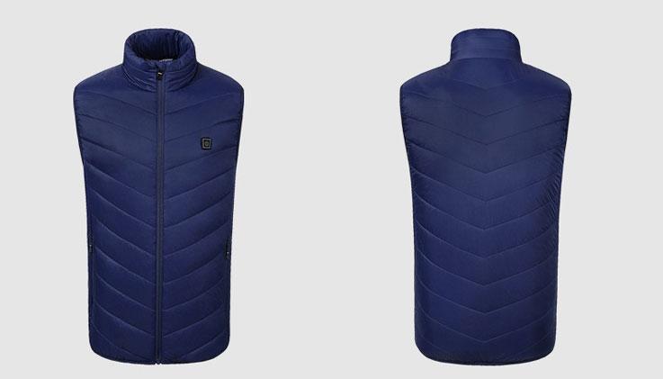 Heat Your Core with Power Bank Heated Graphene-embedded Down Vest