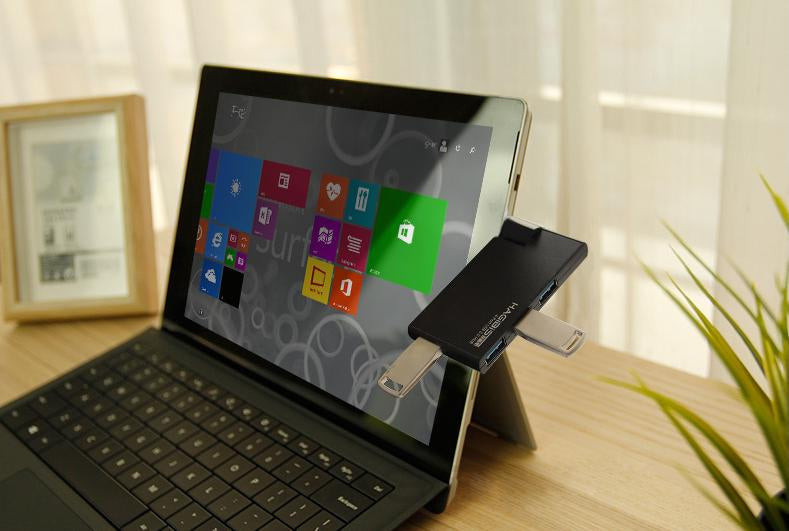 Coolest 180 Degree Rotatable 4-Port USB3.0 Hub