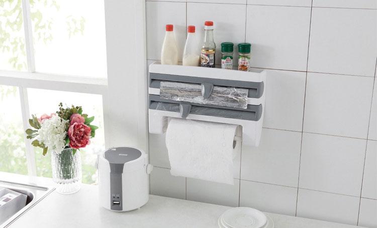 Storage & Cut Made Easy with 3-in-1 Kitchen Organizer