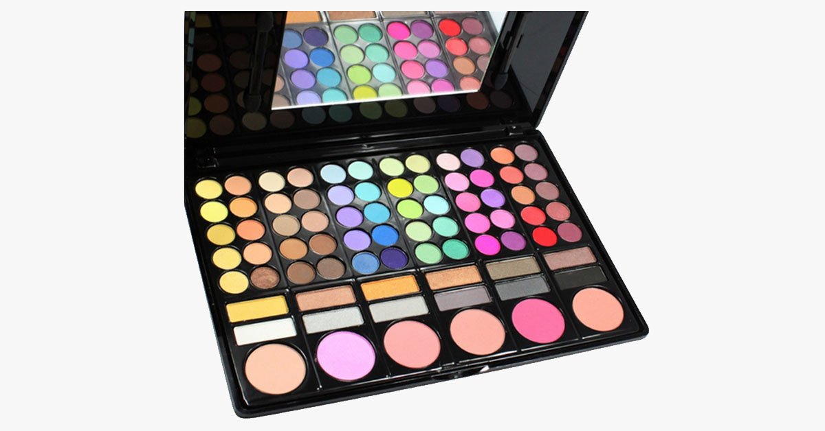 Mother's Day Delux Package of Makeup and Brushes