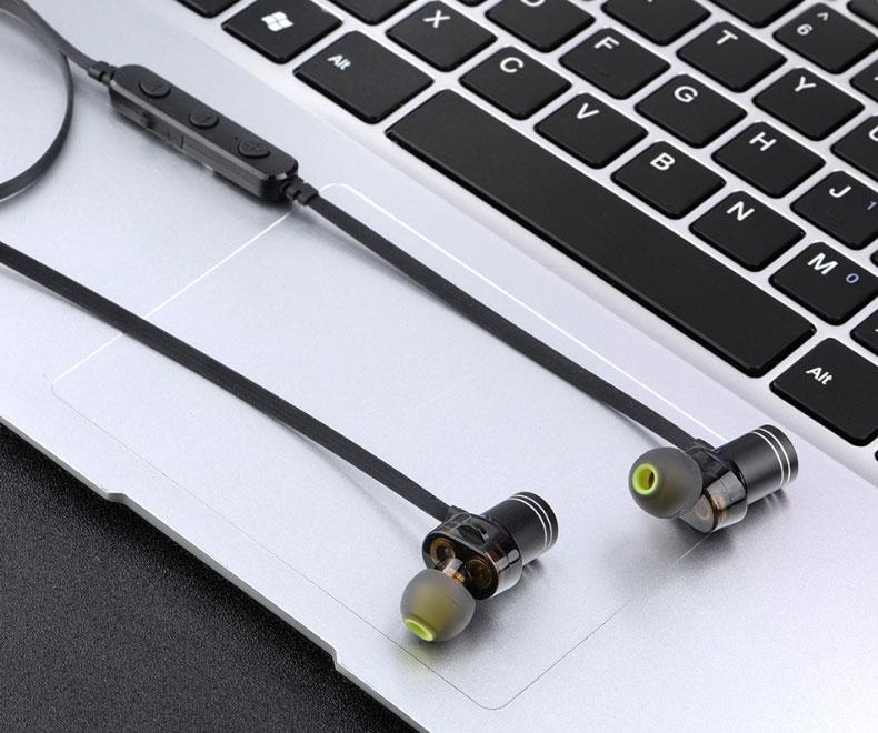 Dual-driver 4-Cavity Magnetic Bluetooth Earphones That Don't Let A Little Bit of The World in