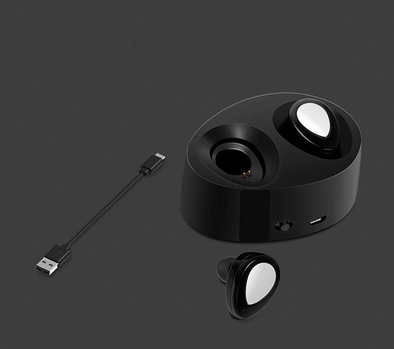 The Real Dual Channel Stereo In-Ear Wireless Earbuds with Charging Case