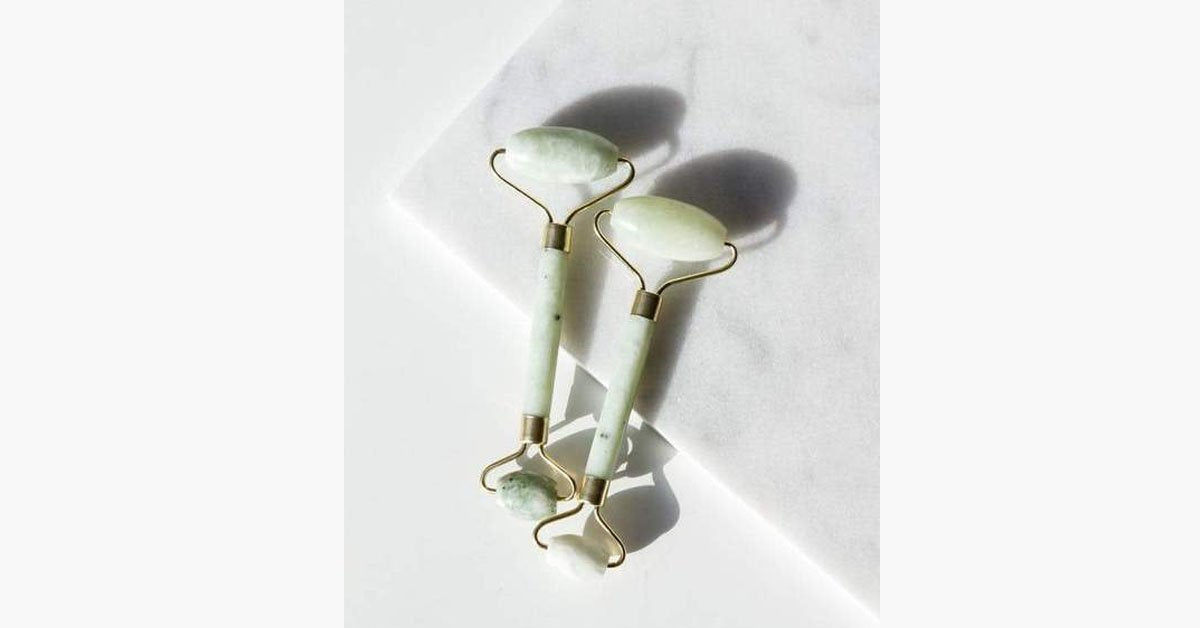 Jade Roller - Portable Facial Massager