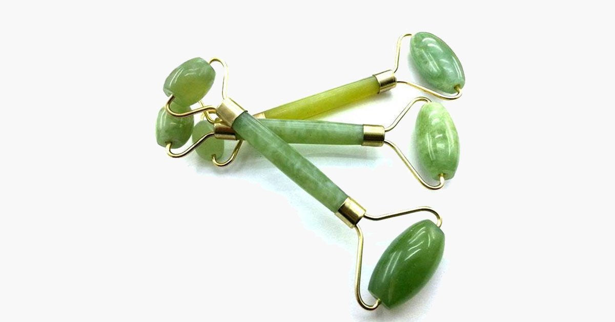 Jade Roller - Portable Facial Massager