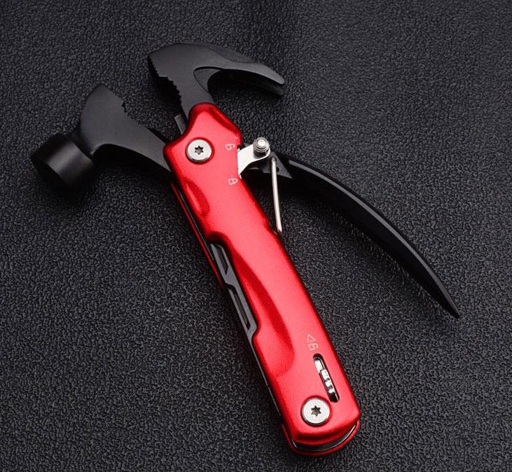 Conquer Large Fixes & Adventures with 9-in-1 Hammer Multitool