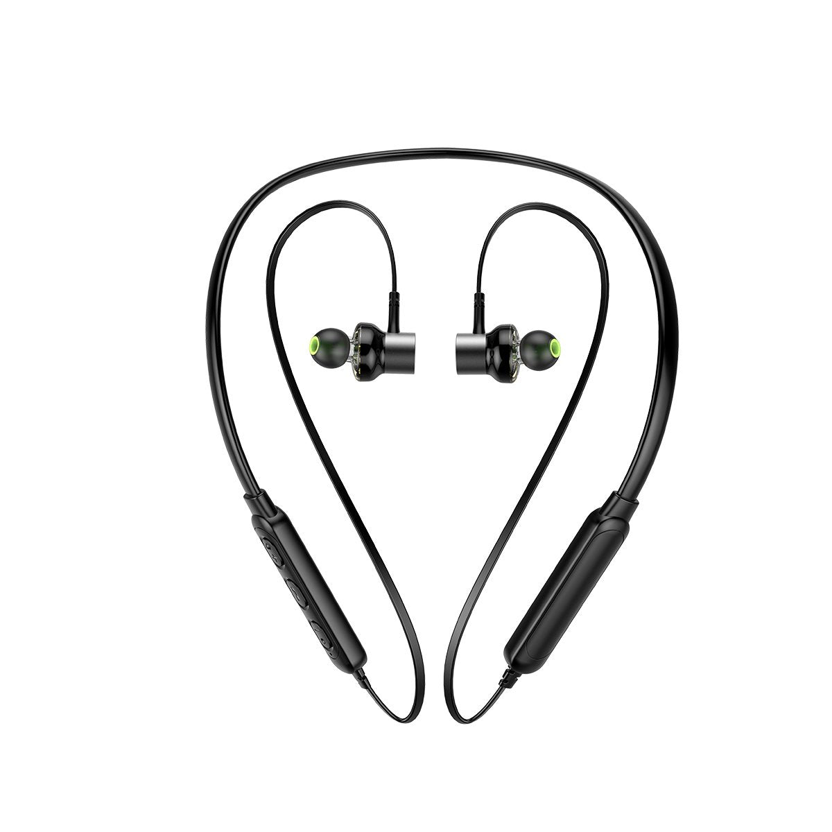 Fuel up Your Workouts with Dual-dynamic-and-balanced-armature-driver Bluetooth Sport Earphones
