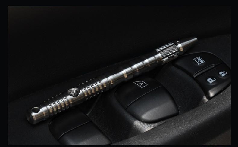 Portable Tactical Defensive CNC Gadget with Tungsten Steel Tip