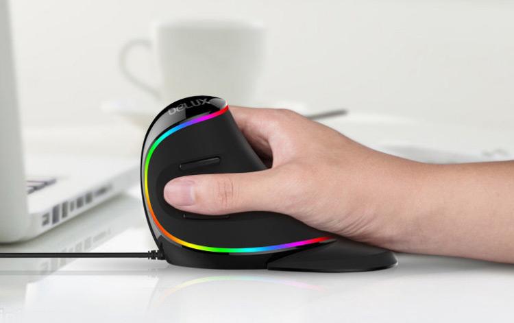 Vertical Optical Ergonomic Mouse - Designed for Natural Comfort