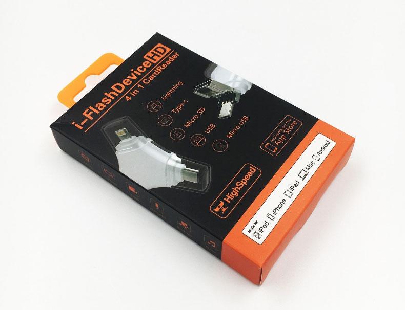 4-In-1 USB Reader And Flash Drive - Connect And Store Everything On A Single Piece